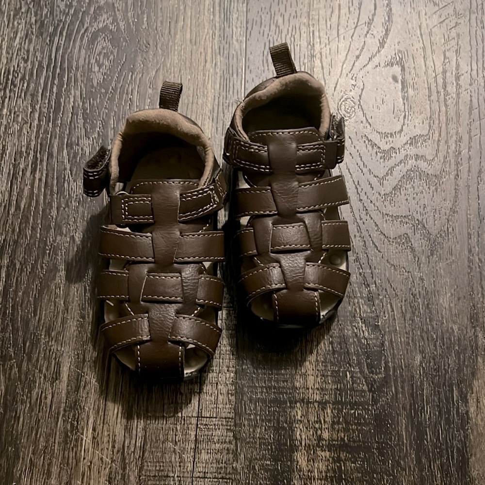 Brown size 4.5 boys